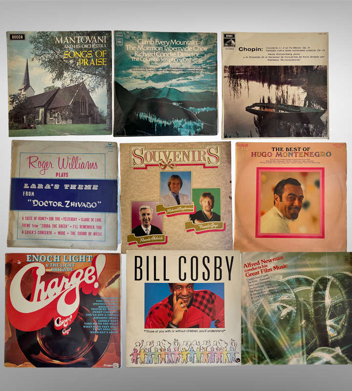 Bargain Huge Lot of 138 LPs / Vinyl's | Jack and Jill Live, Jody Fan, Min Shaw, Russ Conway & More