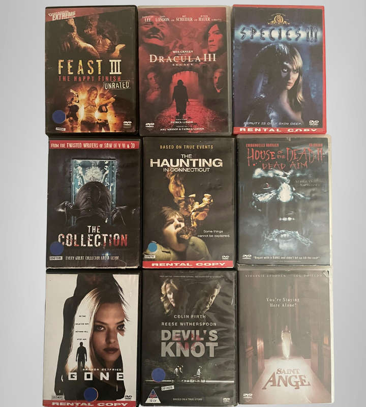 130+ Original DVDs  Mixed Genre Lot | Comedy, Romance, Thriller, Drama, Horror, Family | Bargain
