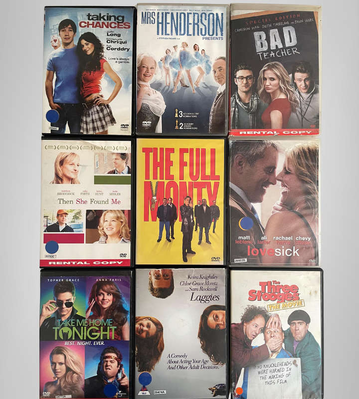 Comedy DVD Bundle | 90+ Movies | Bargain Lot | Used | Movie Night Collection