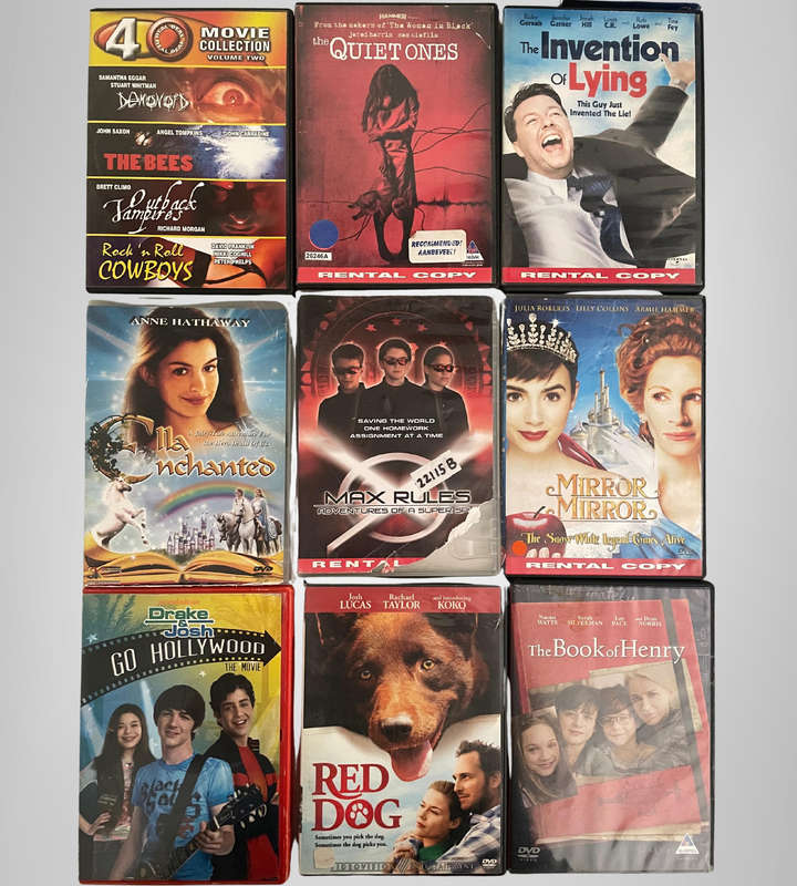 130+ Mixed Genre DVD Lot  Romance, Thriller, Comedy, Family, Drama, Horror & Action  Bargain Bundl