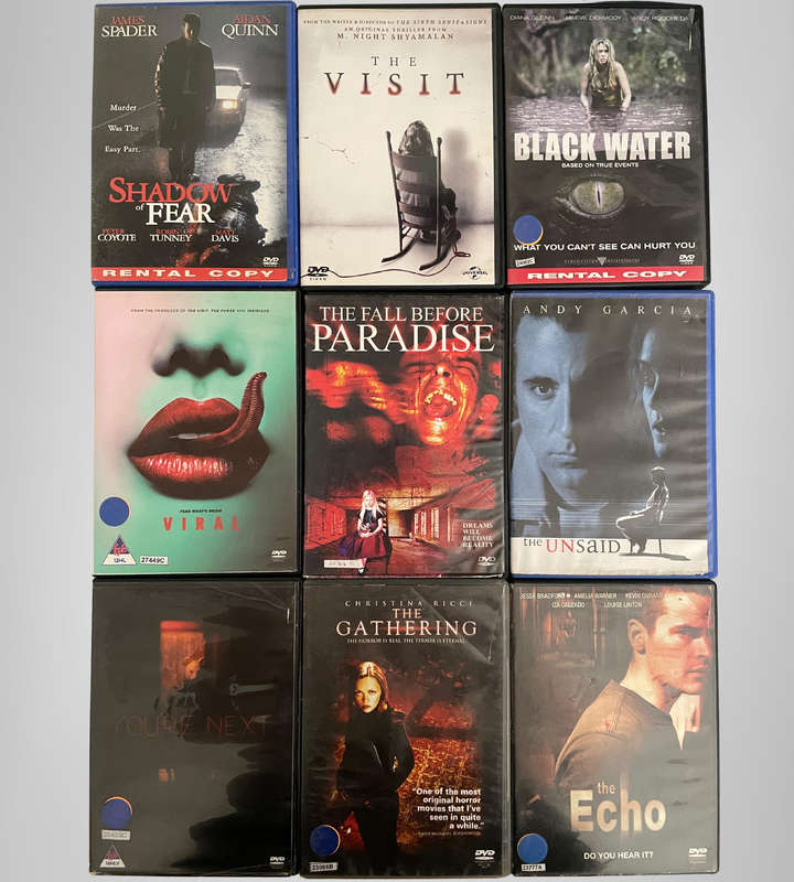 130+ Mixed Genre DVD Lot  Romance, Thriller, Comedy, Family, Drama, Horror & Action  Bargain Bundl