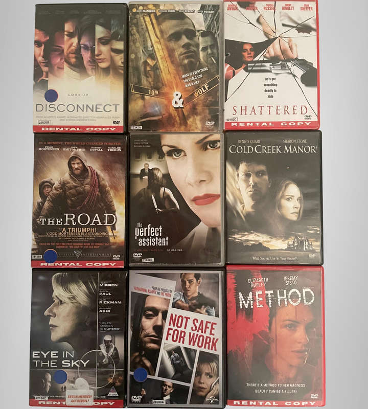 130+ Original DVDs  Mixed Genre Lot | Comedy, Romance, Thriller, Drama, Horror, Family | Bargain