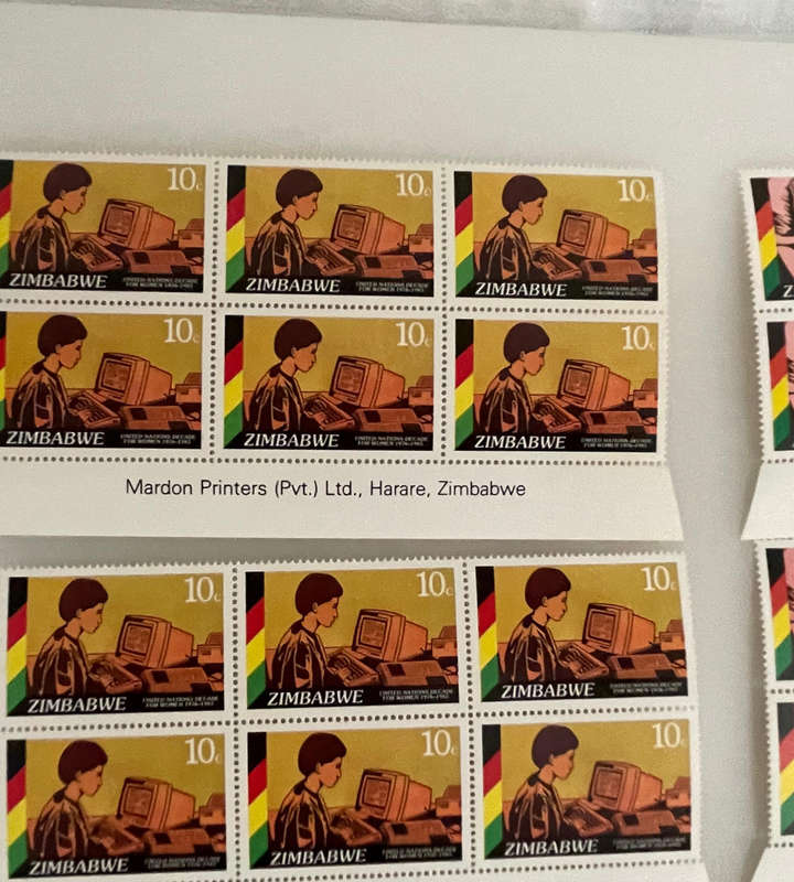 1985 Zimbabwe Stamp Collection  Rose Rigden, UN Decade for Women, National Archives  589+ MNH Stam