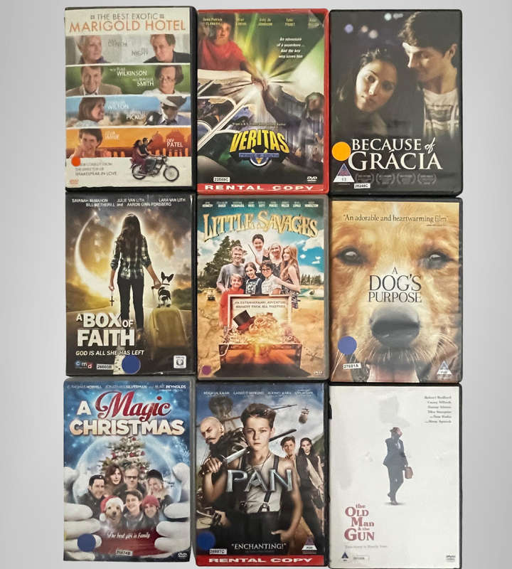 130+ Mixed Genre DVD Lot  Romance, Thriller, Comedy, Family, Drama, Horror & Action  Bargain Bundl