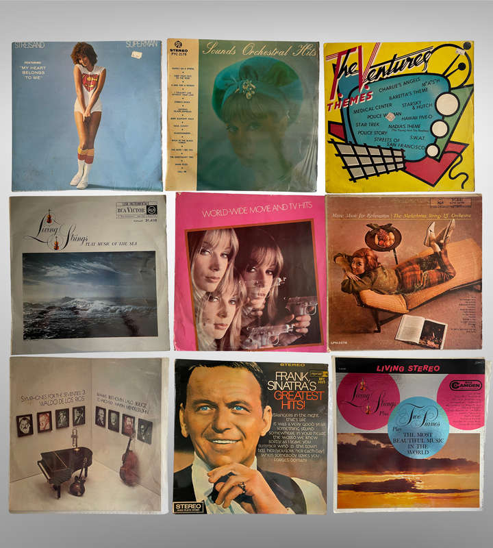 Bargain Huge Lot of 138 LPs / Vinyl's | Jack and Jill Live, Jody Fan, Min Shaw, Russ Conway & More