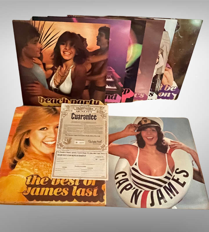 The Best of James Last  8 LP Vinyl Box Set | Readers Digest Collection | With Certificate
