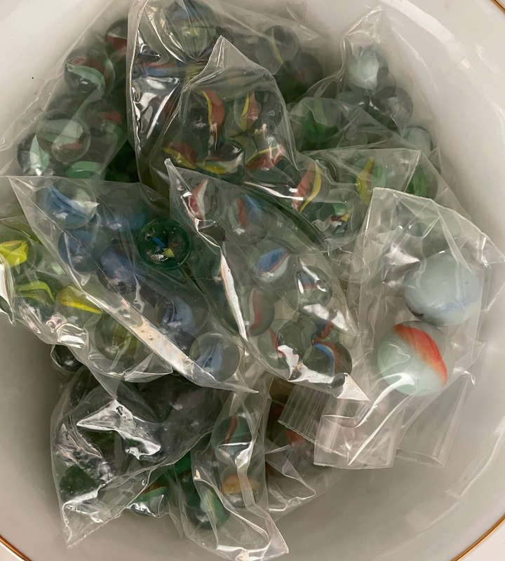 Reduced! Biggest Ever Vintage Marble Collection (10kg)  Includes  Marbles & Big Jim Carry Case