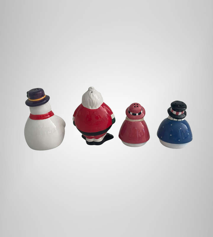 R1 Start -Vintage Christmas Salt & Pepper Shakers