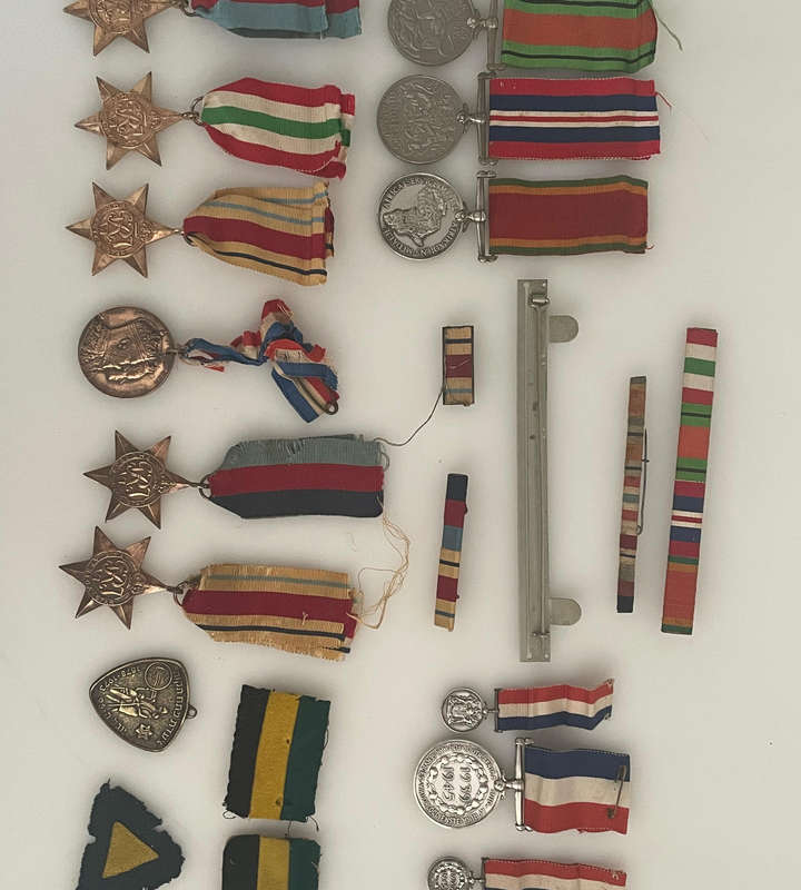Original WW2 & Historical Medals incl. Named Campaign Medals, Africa Star, Italy Star, Coronation &