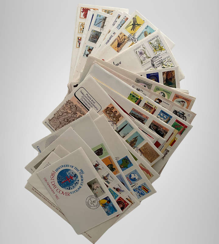 Zimbabwe First Day Covers & Philatelic Lot (1980-1996)  60+ Items Incl. Independence, Nature,