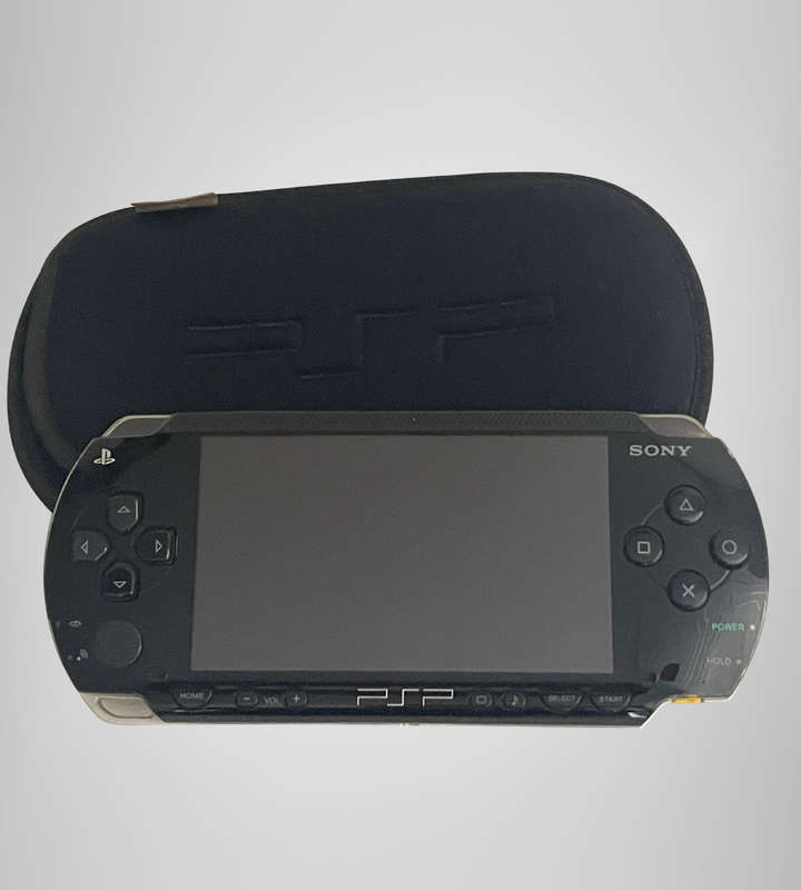 Sony PSP-1004 Portable Console | No Battery | Includes Charger, Sleeve & 8GB Memory Stick | Sold As