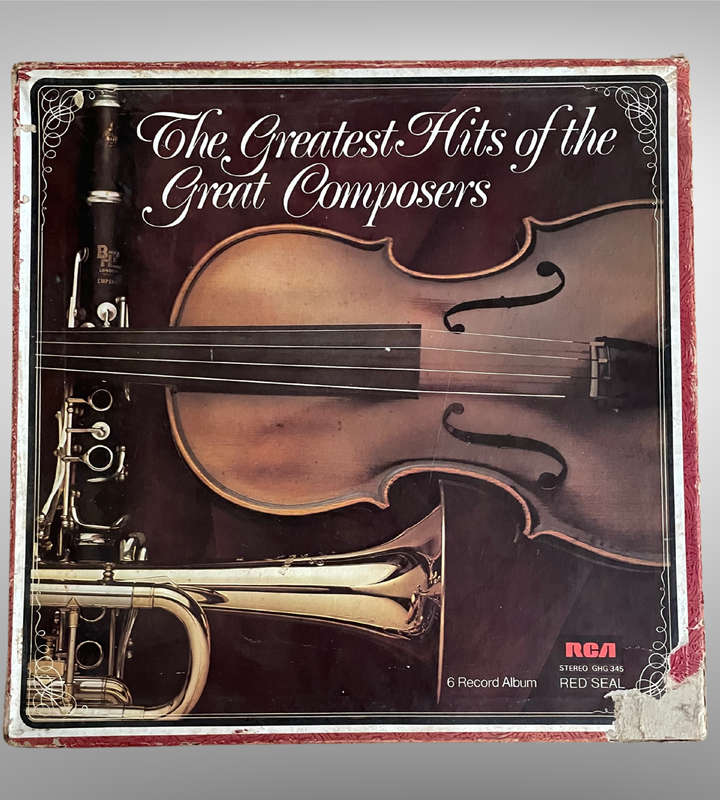 The Greatest Hits of the Great Composers  6 LP Vinyl Box Set | RCA Red Seal GHG 345 | Beethoven, Ch