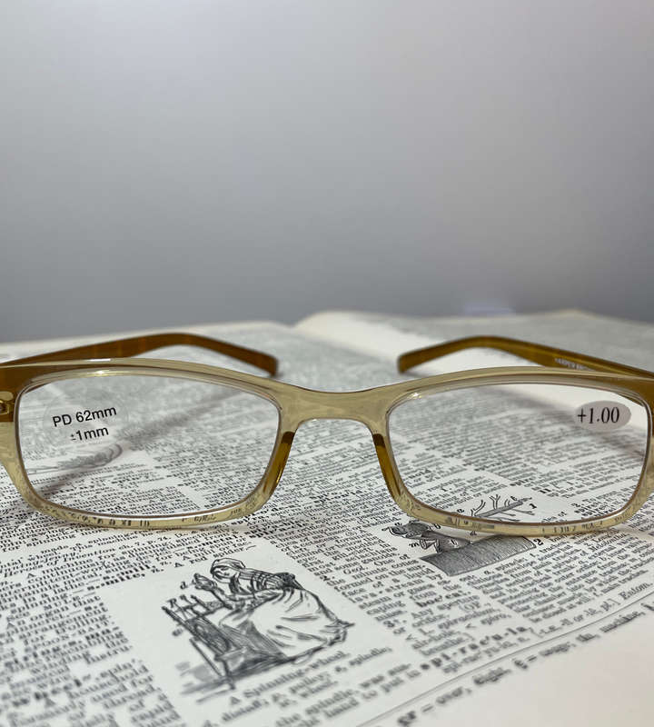 Sight Station Harper Brown +1.00 Super Lightweight Reading Glasses with 1x Bonus Boots Reactolite Su
