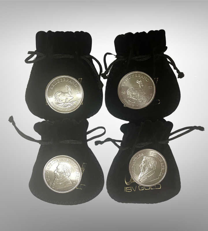 Bargain 2022 South African Krugerrand 1oz Fine Silver Coin  UNC  Mint Condition! Price is per coin