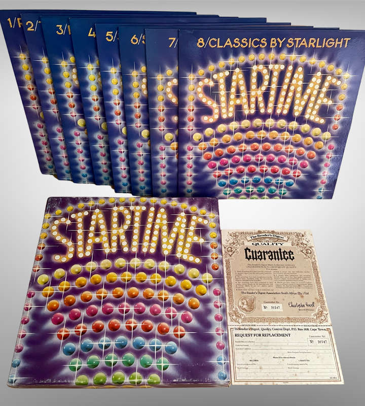 Startime  8 LP Vinyl Box Set (1977) | Readers Digest Pop Collection | Vintage Music Gift | 12 Rec