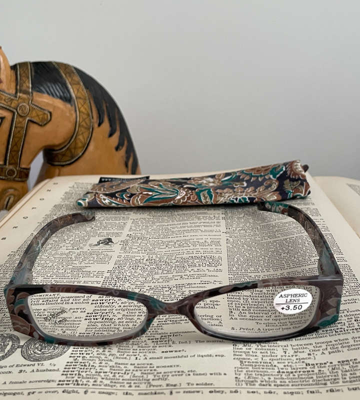 Sight Station Aspegric +3.50 Green Flora Lenses + Free Fabric Pouch & Reactolite Sunglasse