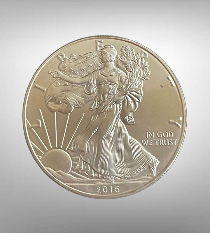 Bargain  2016 American Silver Eagle $1 Bullion Coin  1oz Fine Silver  Price Per Coin