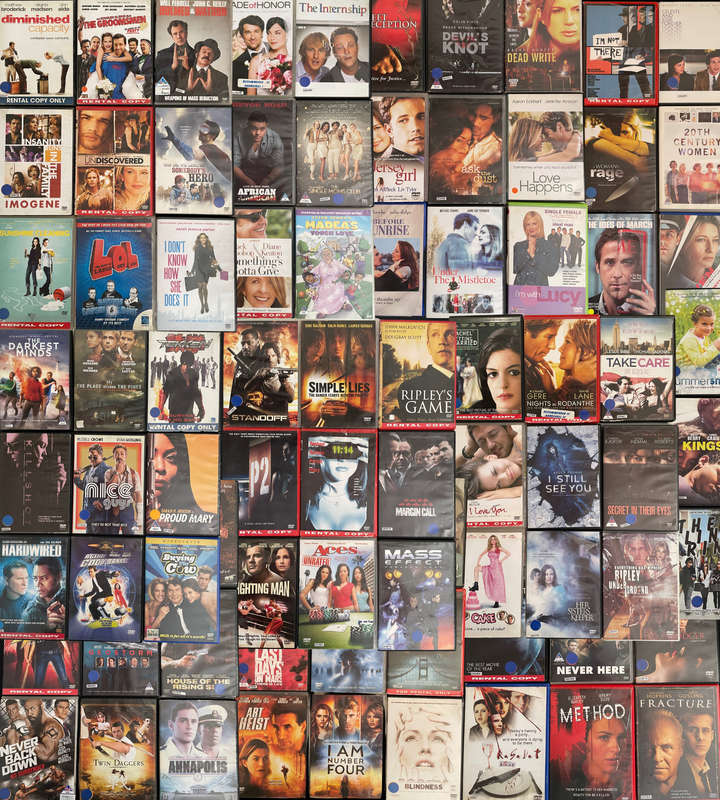 Reduced to Clear - 90+ Mixed DVDs Thriller, Comedy, Action, Drama & Romance! Bargain Lot Used