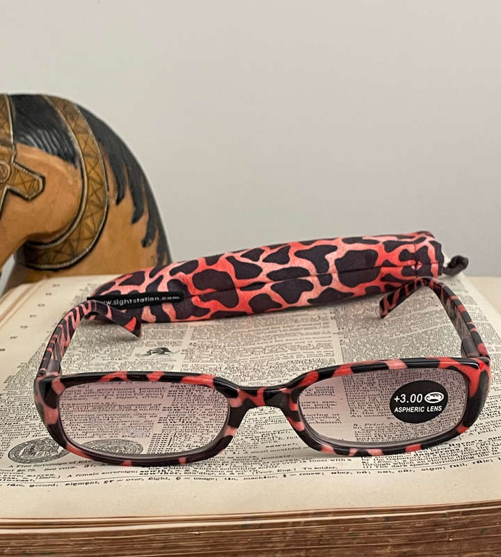 Sight Station +3.00 Reading Glasses with UV400 Protection + Free Sunglasses