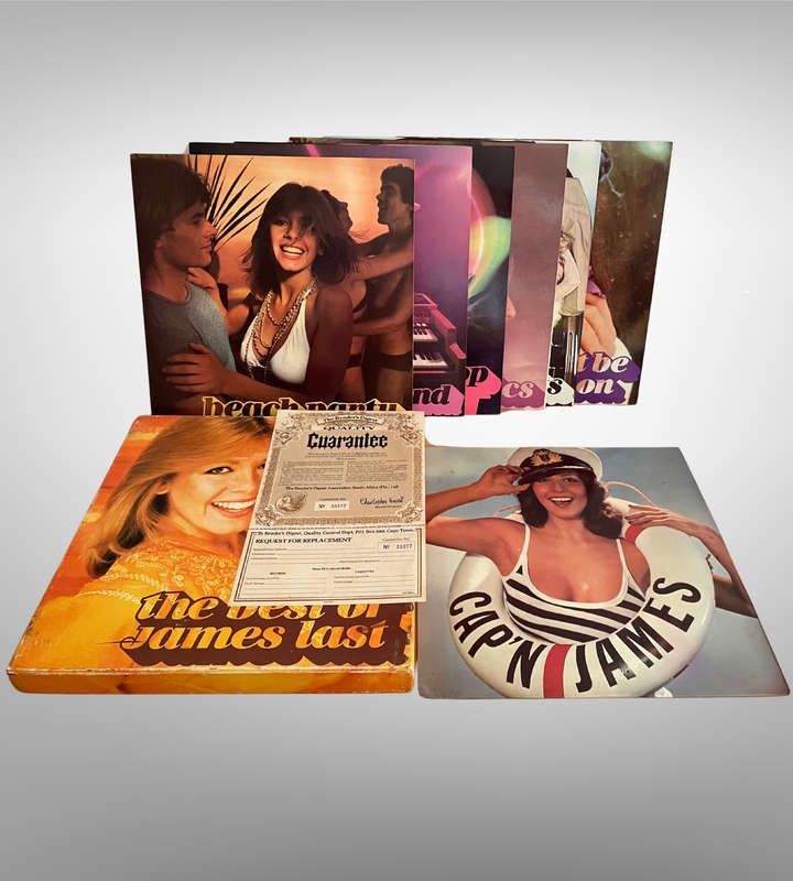 The Best of James Last  8 LP Vinyl Box Set | Readers Digest Collection | With Certificate