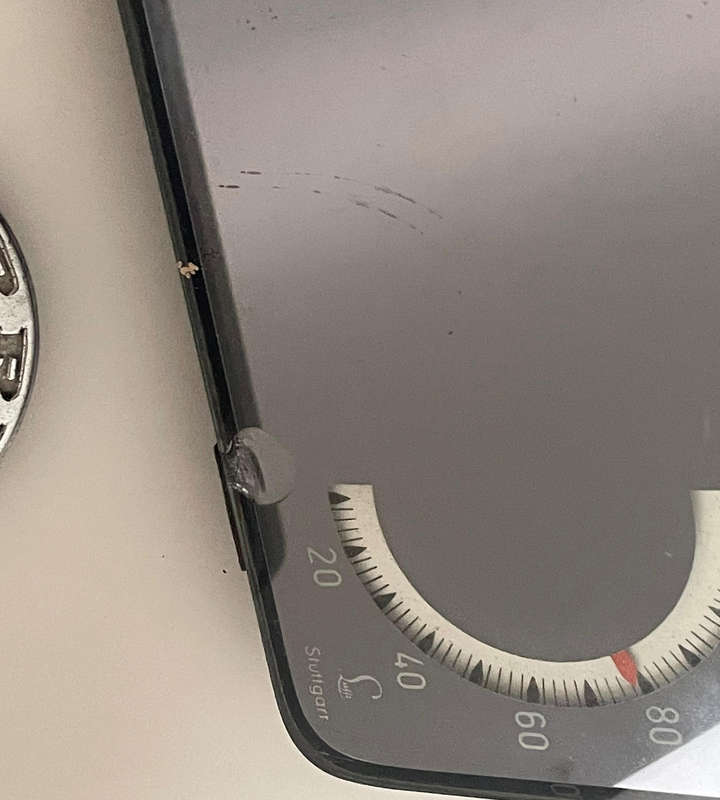 R1 Start! Vintage Mancave Lot  Lufft Stuttgart Rearview Mirror (Thermo/Altimeter), Morris Minor Bad