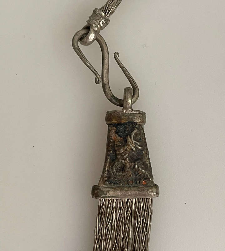 Handmade Tribal Necklace  Rajasthan Nepal Tibet  Vintage Boho Ethnic Design  57cm