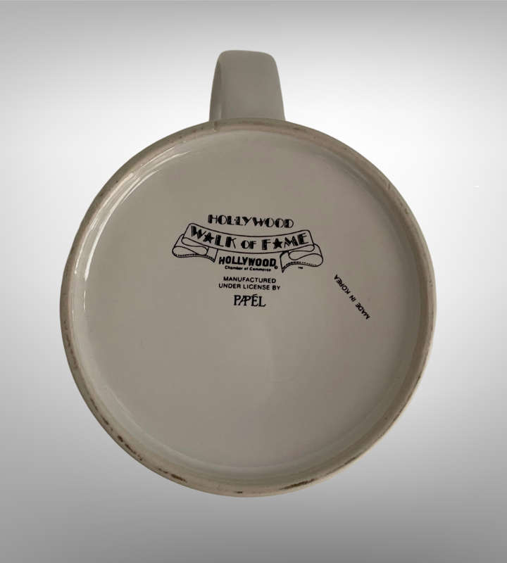 Vintage Hollywood Walk of Fame ceramic beer mug!