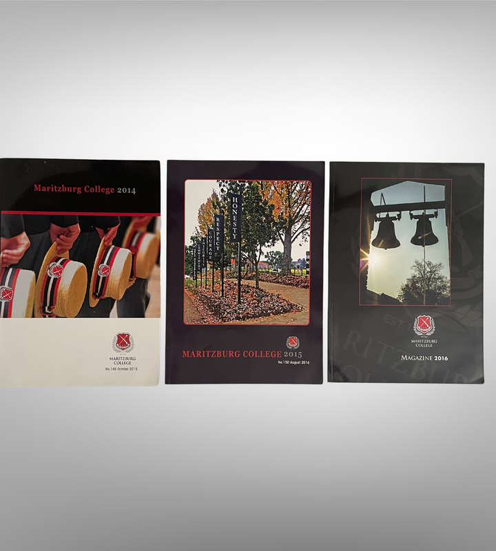 3x Maritzburg College Magazines  Issue 149 (Oct 2015), 150 (Aug 2016), 151 (2016)  School History