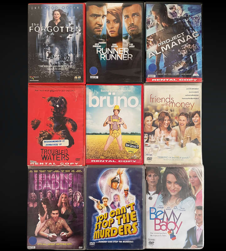 90+ Mixed DVDs
