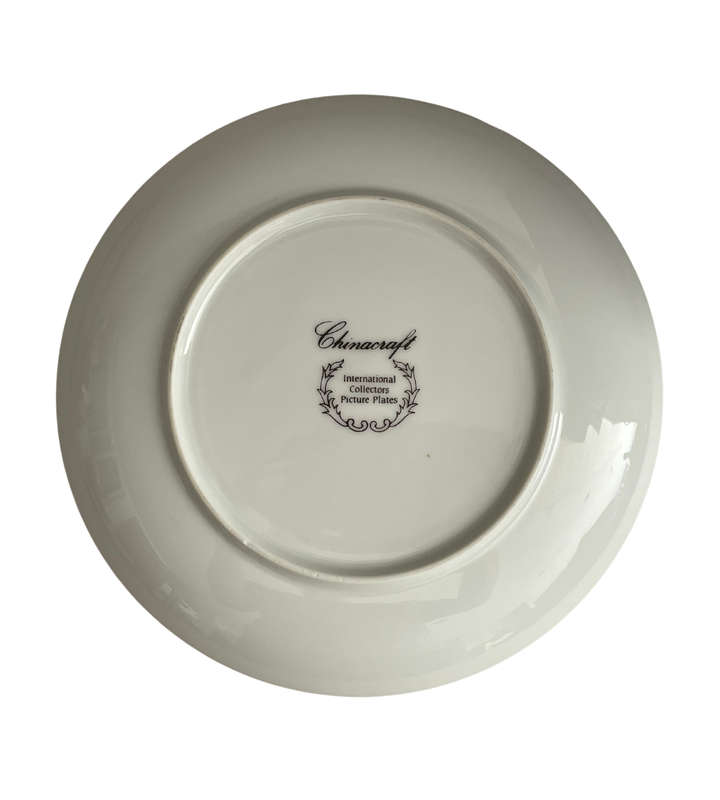 Chinacraft International Collectors Picture Plate