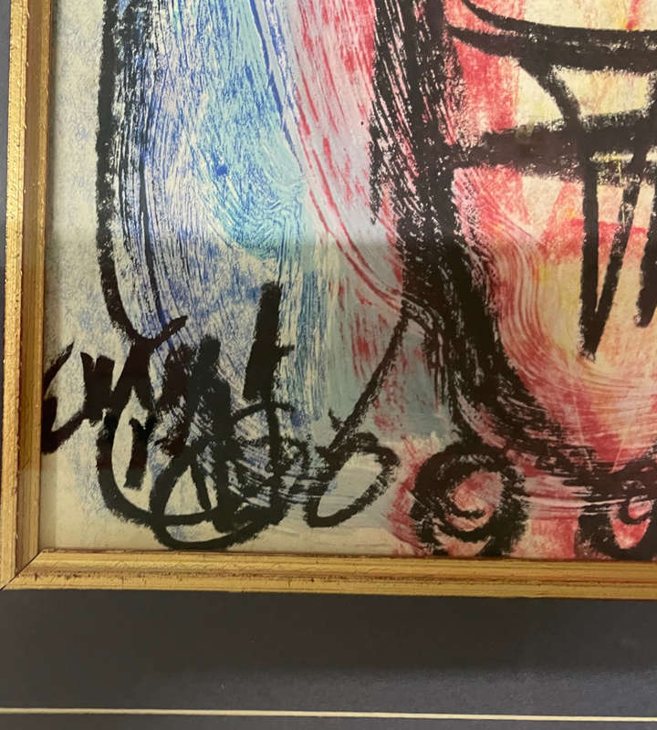 Original Emma Ray painting "Rhythm of the Djembe"