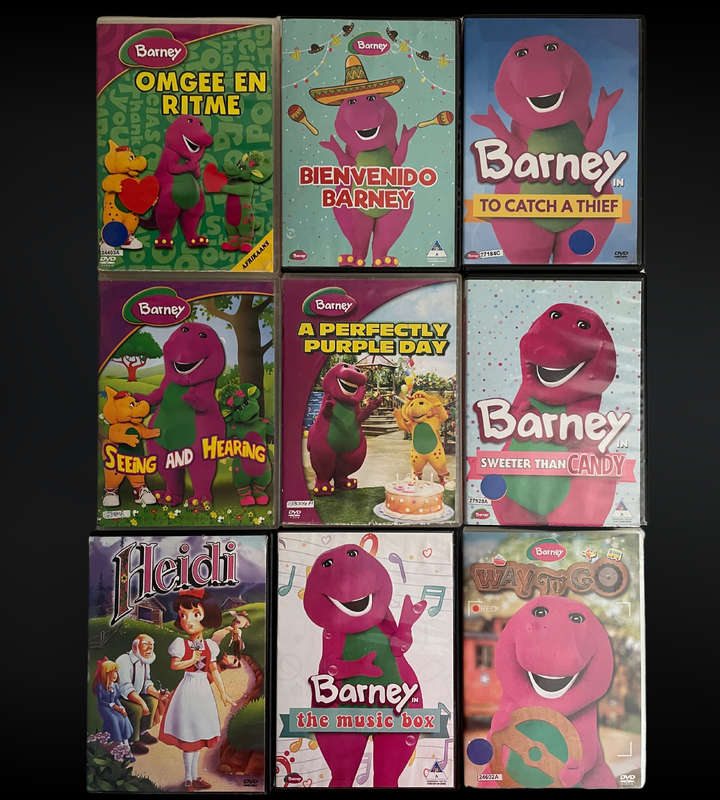 Clearance sale - 60+ Kids' DVDs | Girly Animated Bundle | Barbie, Bratz, Dora & More | Used