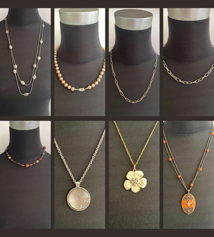 Bulk Lot of 30+ Vintage Costume Jewellery Necklaces - Mixed Styles