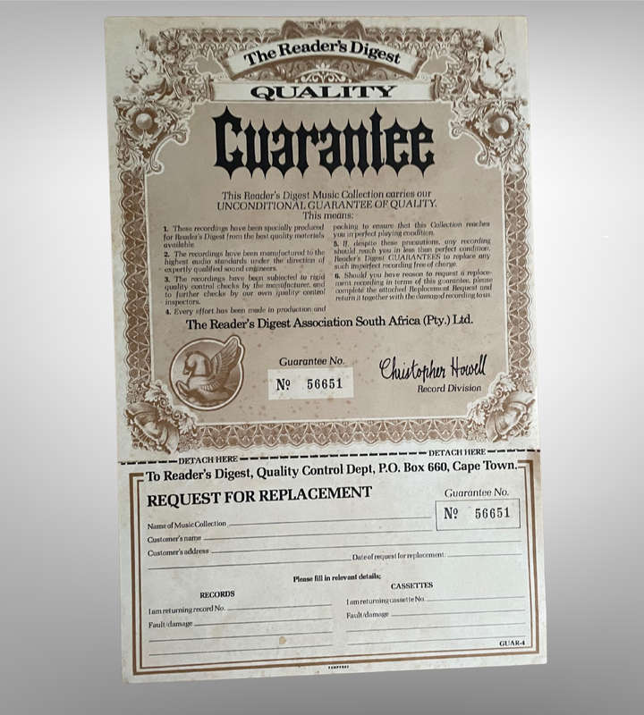 All-Star Piano Magic 8-LP Vinyl Box Set  Readers Digest Music Collection w/ Certificate No. 56651