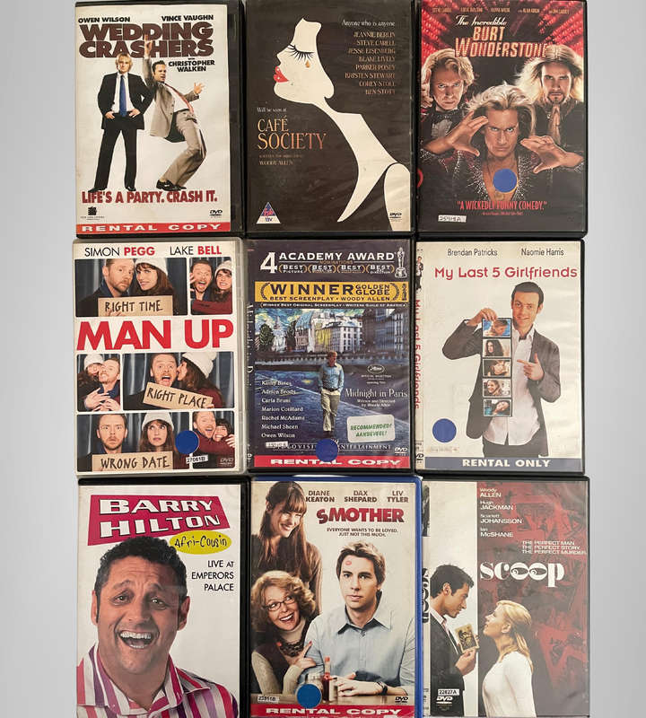 Comedy DVD Bundle | 90+ Movies | Bargain Lot | Used | Movie Night Collection