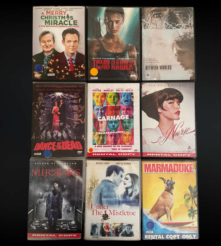 Reduced to clear - 90+ Mixed DVDs  Romance, Thriller, Comedy, Family & Drama! Bargain Lot