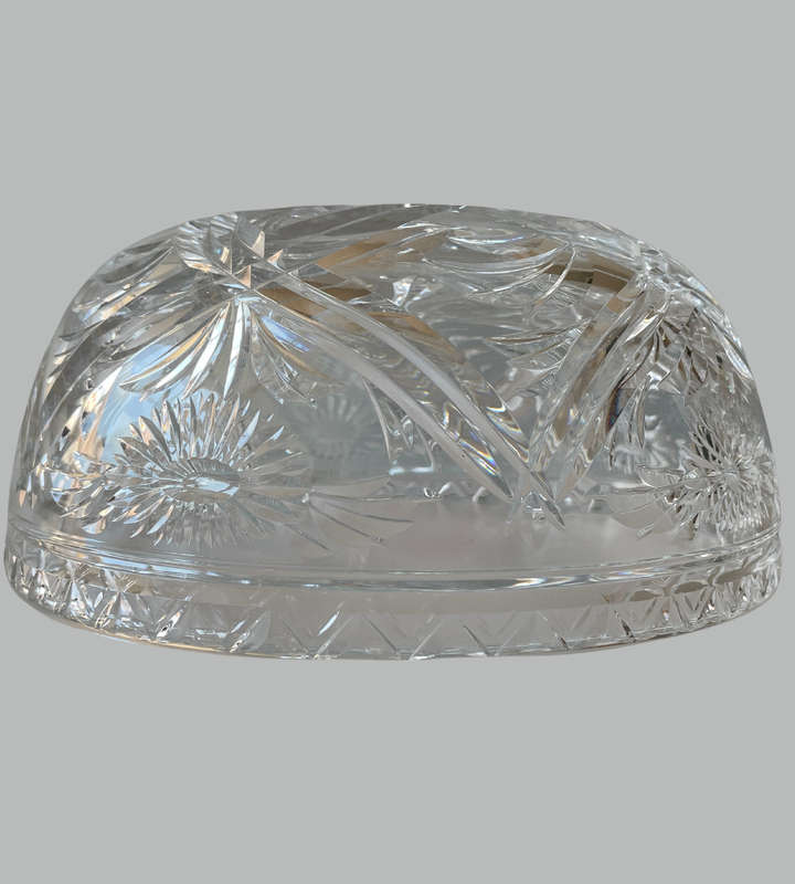 Vintage Stuart Crystal Serving Bowl  20.5cm Diameter, 9cm High, Superb Condition