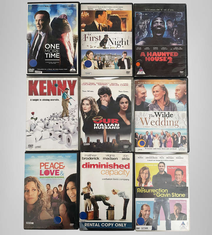 130+ Mixed Genre DVD Lot  Romance, Thriller, Comedy, Family, Drama, Horror & Action  Bargain Bundl