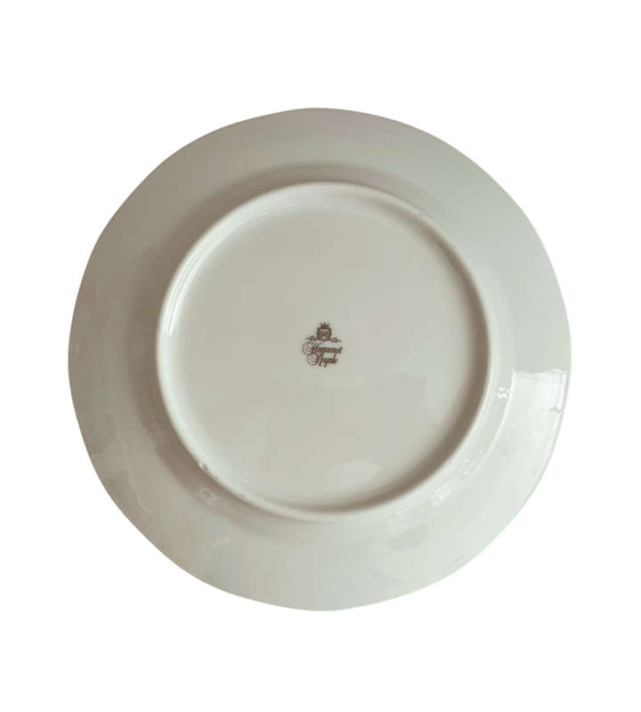 Vintage 1970s Huguenot Royale Mallard Ducks Rimmed Side Plate - 19.5 cm