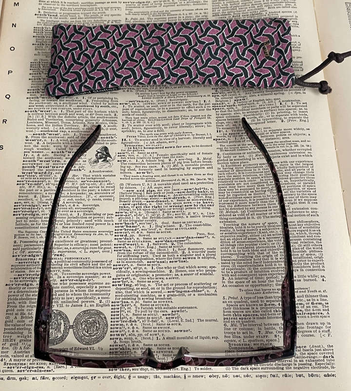 Sight Station +3.00 Artisan Mulberry Reading Glasses with pouch + Free Sunglasses (Choose A, B, C, o