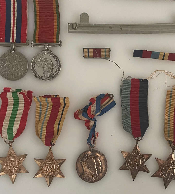 Original WW2 & Historical Medals incl. Named Campaign Medals, Africa Star, Italy Star, Coronation &