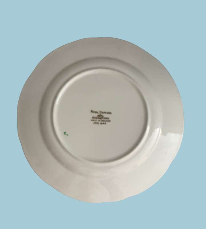 6 x Royal Stafford Bone China Side/Dessert Plates  Vintage 1940s (Established 1845, England)