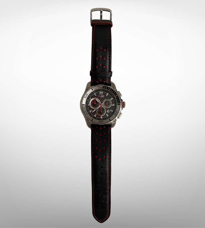Ultra Rare BMW M Motorsport Chronograph Watch  Swiss Movement, Carbon Fiber Dial, Reduced!