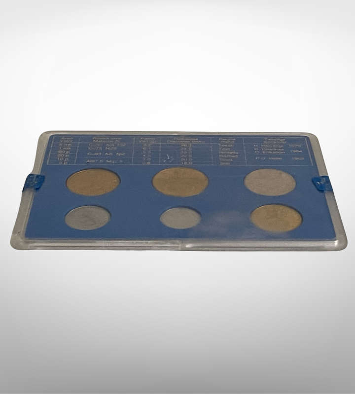 1985 Finland Proof Coin Set in Slab | Complete & Encased | 14.8 x 15 x 8 cm- Reduced!