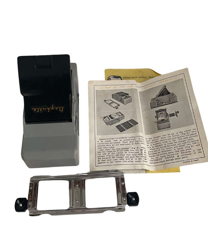 Vintage Samoca Camera Co. Romance Daybrite 35mm Slide Viewer - Boxed with Spare Bulbs