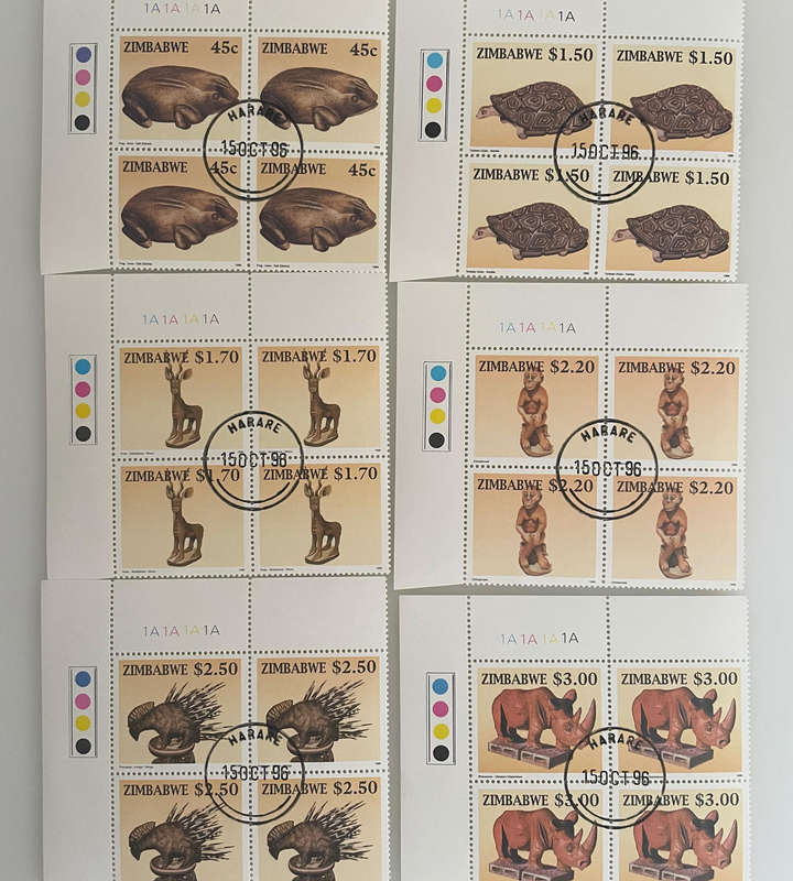 19951996 Zimbabwe Stamp Collection  Flora, Landscapes, Dams & Industry  328+ MNH Stamps