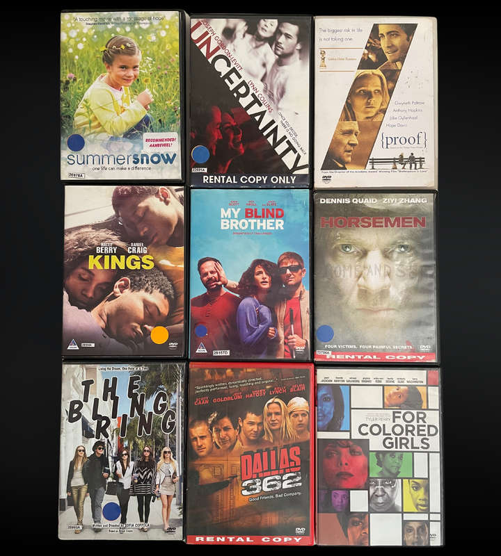 Reduced to Clear - 90+ Mixed DVDs Thriller, Comedy, Action, Drama & Romance! Bargain Lot Used