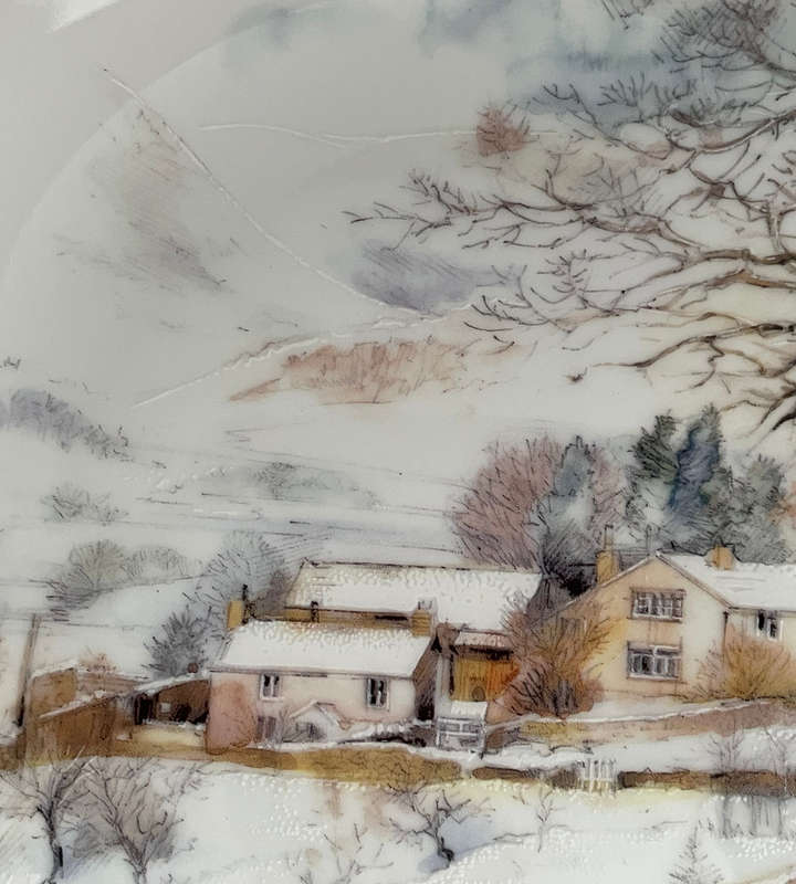 Chinacraft International Collectors Picture Plate