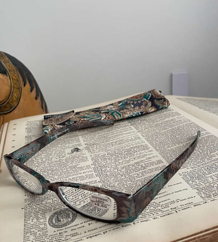 Sight Station Aspegric +3.50 Green Flora Lenses + Free Fabric Pouch & Reactolite Sunglasse