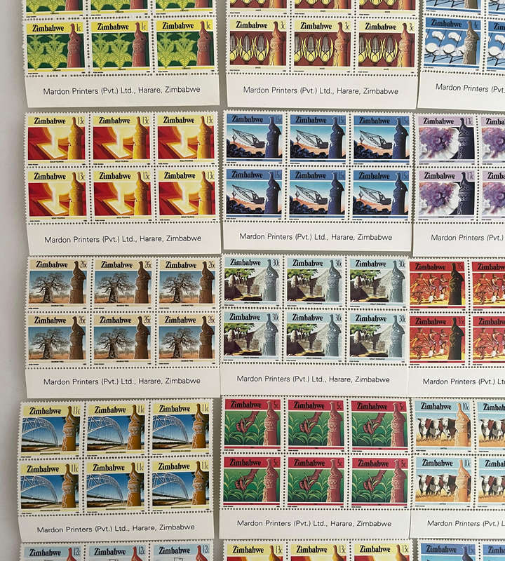 1985 Zimbabwe Stamp Collection  Rose Rigden, UN Decade for Women, National Archives  589+ MNH Stam